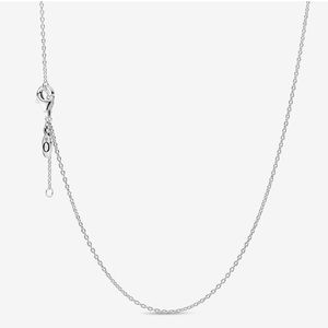 Pandora silver curb chain necklace